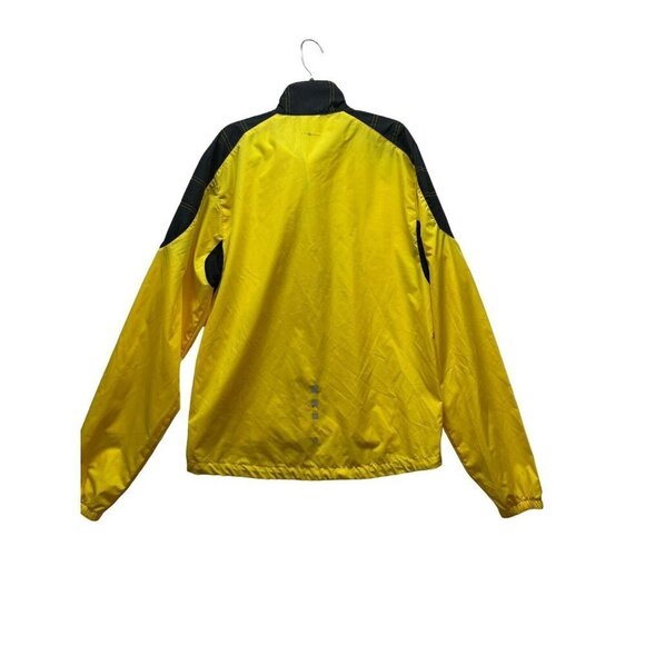 Cannondale Jacket Rain Shell Windbreaker Yellow Size Small - Picture 2 of 11